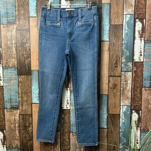 Madewell 24P road tripper jeggings with zip pockets